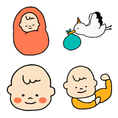 Emoji of baby.