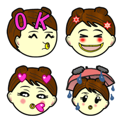 Cute emoji of duck 's [Momo]