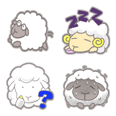 Emoji nap sheep 