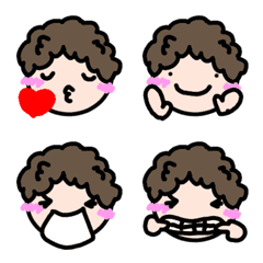 Perma Hair girl Emoji