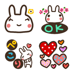 emoji sticker rabbit