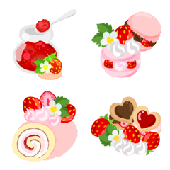 Strawberry Sweets Emoji