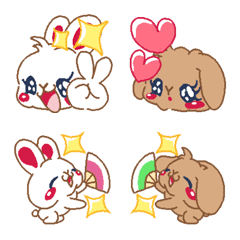 lovely rabbit emoji 2