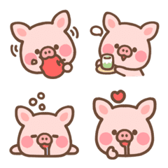 A laid back piglet