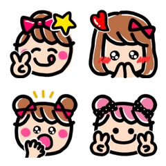 Colorful cute emoji 5th