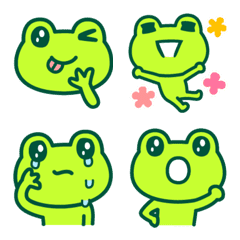 Emoji Kerokero frog 2