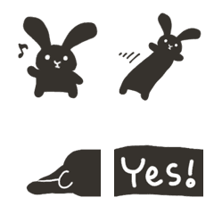 Nobiru black rabbit
