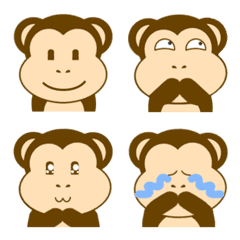 Monkey Bros. Emoji
