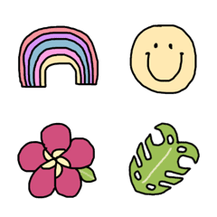 aloha and surf Emoji