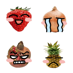 Fruits to Vegetables no KIMOCHI Emoji 2