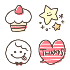 Cute hand-drawn emoji