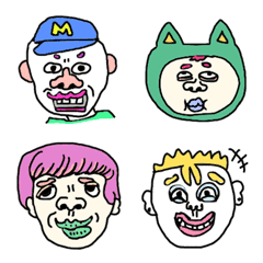 Crazy Face Boys(Emoji)