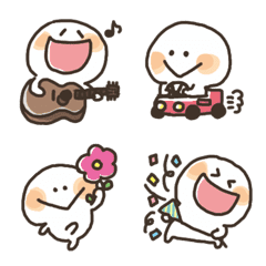 emoji simple mochi