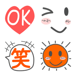 Adult cute empty emoji