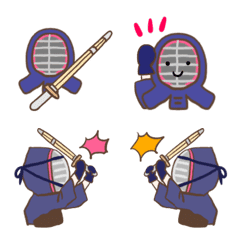 シンプルな剣道の絵文字