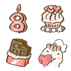 The Emoji of lovely birthday 5