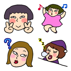 Unique Women Emoji