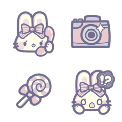 Rabbits love maiden Emoji