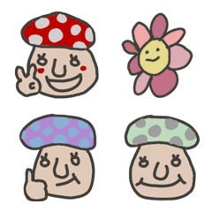 yunoking mushroom Emoji