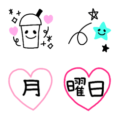 Loose and cute, simple Emoji(2)