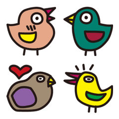 Assorted of Birds Emoji