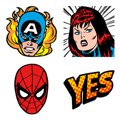 Marvel Comics Emoji