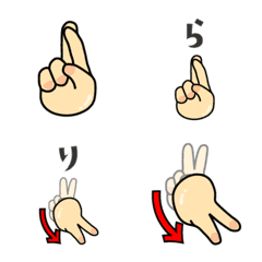 finger letter Emoji3