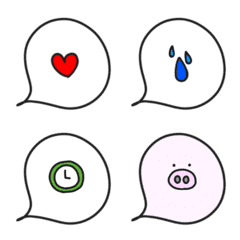 Balloon Emoji kawaii