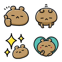 NAGASHISUGI KUMA-Basic Emoji-