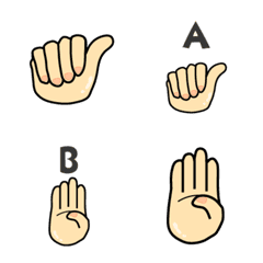 Fingerspelling's Emoji 1