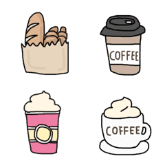 コーヒーとカフェの絵文字