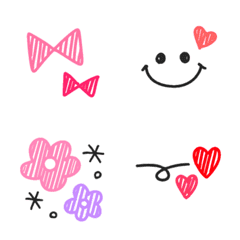 kawaii ballpoint pen emoji
