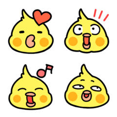 Emoji of cockateel