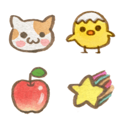 nabuKO watercolor Emoji