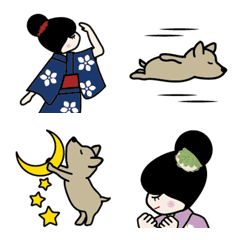Kami-chan in Gujo Hachiman(Japan) Emoji