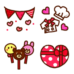 Valentine's cute Emoji