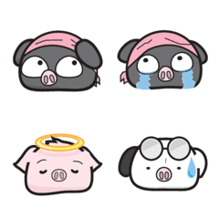 The Three Pigs Story Emoji