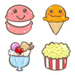 Happy sweets emojis