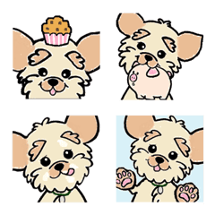 Muffin (Yorkshire Terrier Stickers)