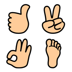 Messages To Tell By Fingertips Line Emoji Line Store