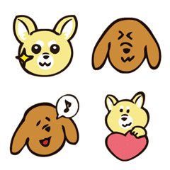 Chihuahua and Dachshund  Emoji