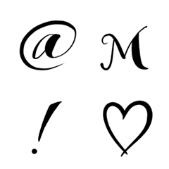 alphanumeric emoji