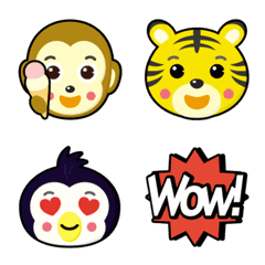 animal friends 5 emoji