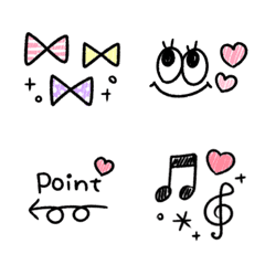 kawaii ballpoint pen emoji2