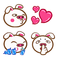 Piggy Rabbit emoji