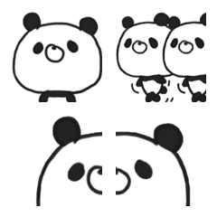 DEATH panda in emoji