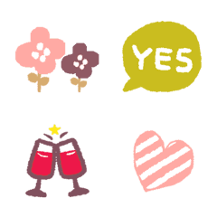 Scandinavian cute emoji