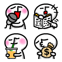 透射表情符号字符２