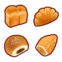 Bread emoji.