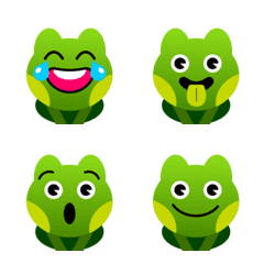 Cute Little Frog Emoji
